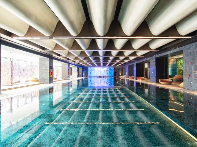 南阳网站建设西安W酒店泳池